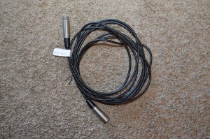 15' 4" XLR female to XLR male cable
