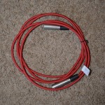 9' XLR female to XLR male cable
